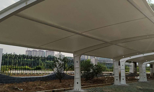 呼和浩特膜結構車棚的安裝方法