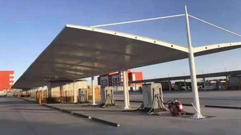 內(nèi)蒙古充電樁張拉膜