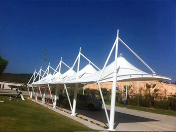 停車(chē)棚膜結(jié)構(gòu)二