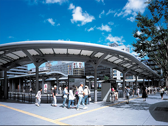 公交站膜結(jié)構(gòu)二