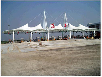 收費站膜結構六